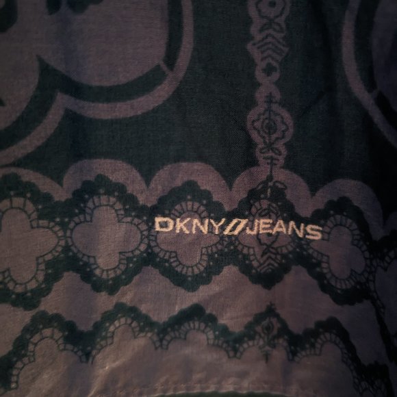 DKNY Cotton fit & flare skirt - Picture 5 of 7